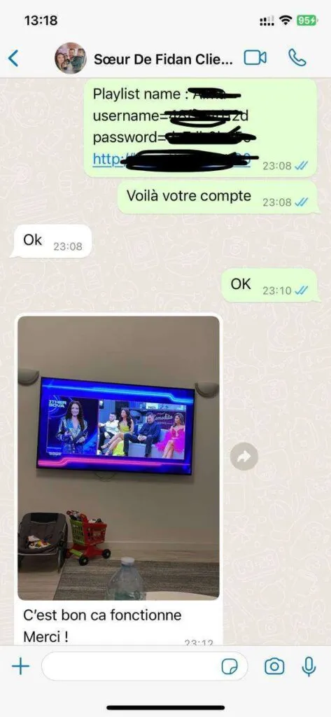 TV Corn WhatsApp Kundenservice Screenshot 6